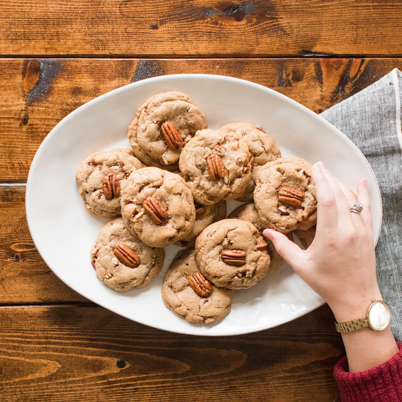 Brown Butter Pecan Cookies